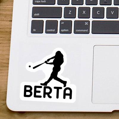 Berta Sticker Baseball Player Image