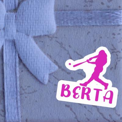 Berta Autocollant Joueur de baseball Gift package Image