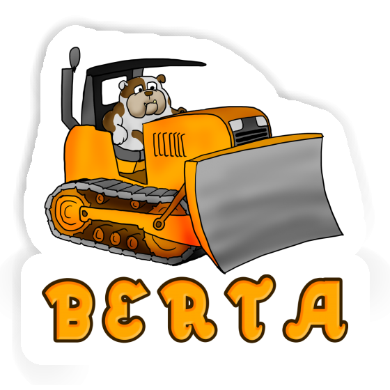 Autocollant Berta Bulldozer Gift package Image