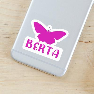 Butterfly Sticker Berta Laptop Image