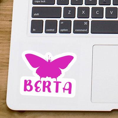 Autocollant Papillon Berta Notebook Image