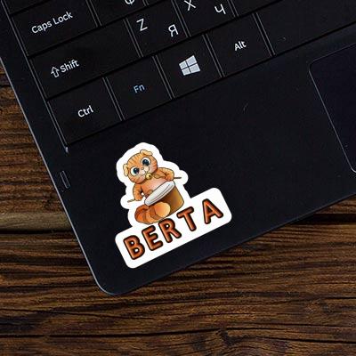 Sticker Trommlerin Berta Image