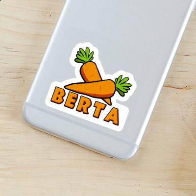 Carrot Sticker Berta Notebook Image