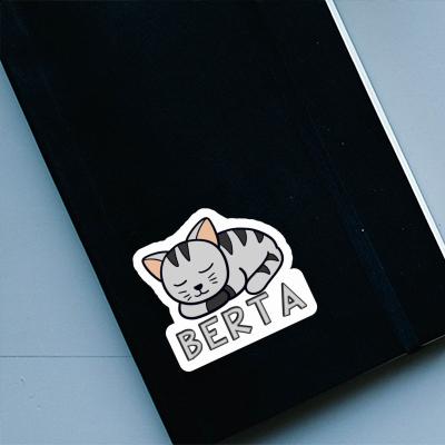 Berta Sticker Cat Laptop Image