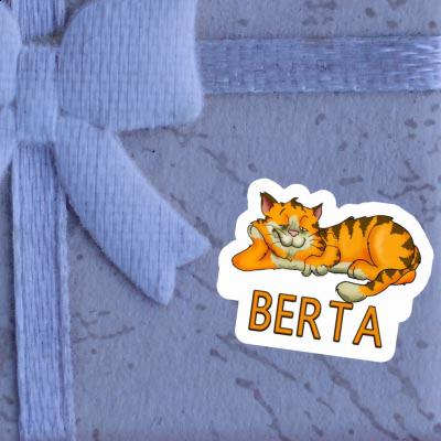 Berta Sticker Cat Laptop Image