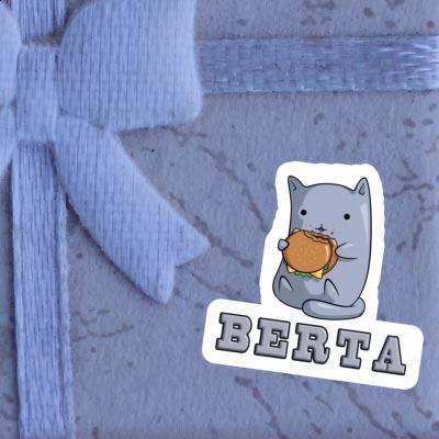 Autocollant Chat Berta Gift package Image