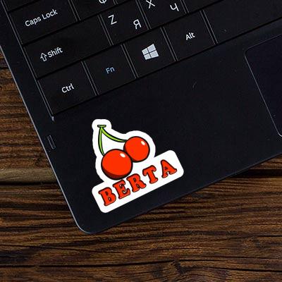 Cherry Sticker Berta Laptop Image