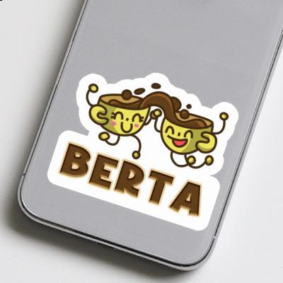 Sticker Coffee Berta Notebook Image