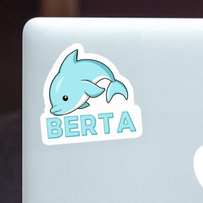 Delphin Sticker Berta Notebook Image