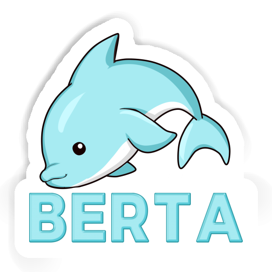 Berta Sticker Dolphin Laptop Image