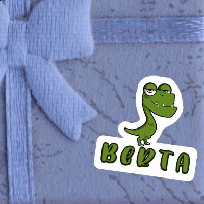 Autocollant Berta Dinosaure Gift package Image