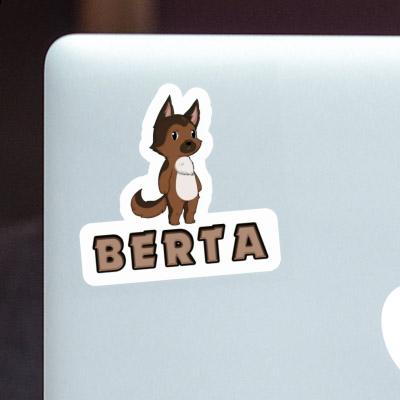 Deutscher Schäferhund Aufkleber Berta Laptop Image