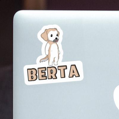 Sticker Golden Retriever Berta Gift package Image