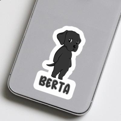 Berta Autocollant Labrador Image