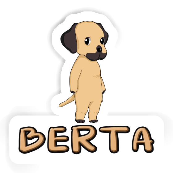 Berta Sticker Rhodesian Ridgeback Laptop Image