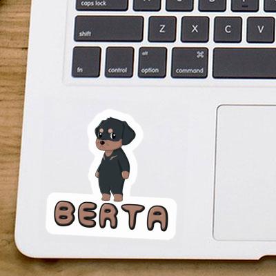 Berta Autocollant Rottweiler Gift package Image