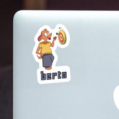 Dartspieler Sticker Berta Gift package Image