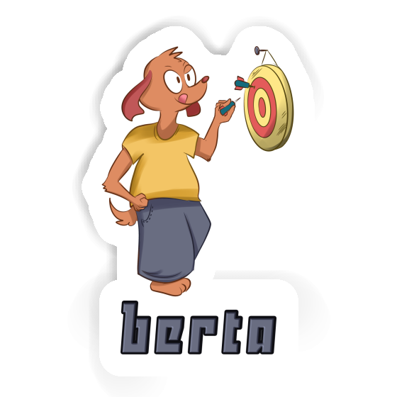 Darts Player Sticker Berta Gift package Image