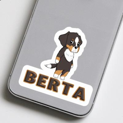 Sticker Bernese Mountain Dog Berta Image