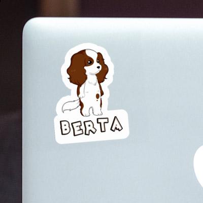 Berta Sticker Cavalier King Charles Spaniel Laptop Image