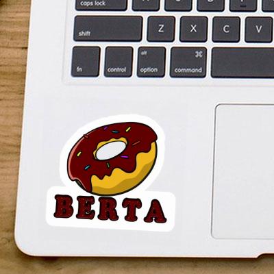 Berta Autocollant Donut Laptop Image