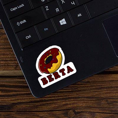 Berta Sticker Donut Image