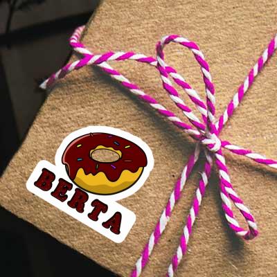 Berta Sticker Donut Laptop Image