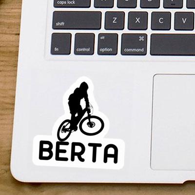 Sticker Downhiller Berta Notebook Image