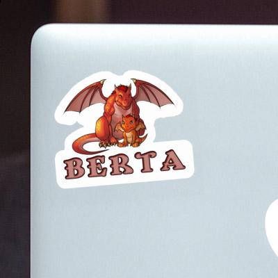 Berta Sticker Dragon Notebook Image