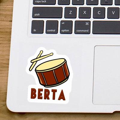 Sticker Trommel Berta Notebook Image