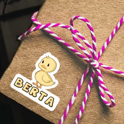 Sticker Duck Berta Gift package Image