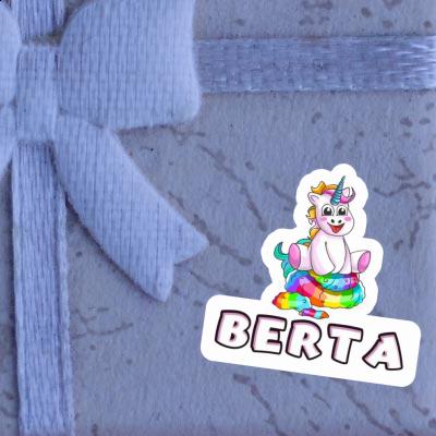 Baby-Einhorn Aufkleber Berta Gift package Image