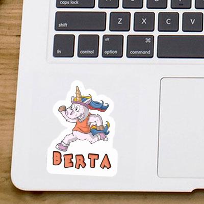 Berta Sticker Jogger Notebook Image