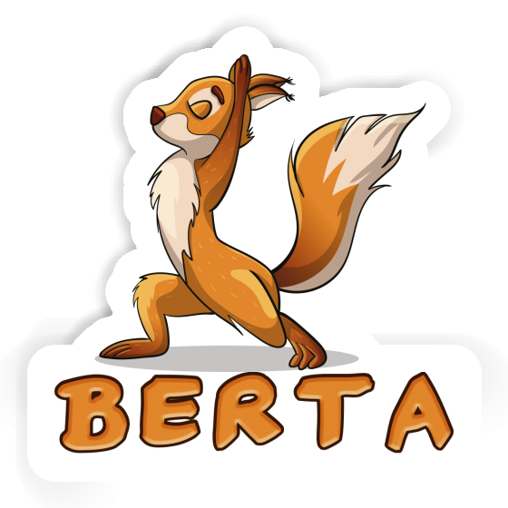 Squirrel Sticker Berta Image