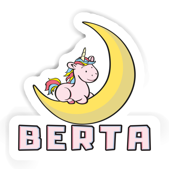 Moon Unicorn Sticker Berta Gift package Image