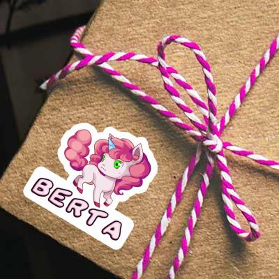 Sticker Berta Unicorn Gift package Image