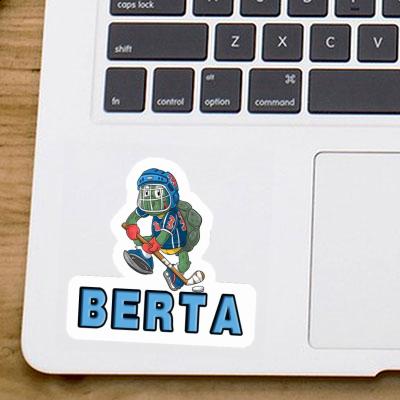 Berta Sticker Hockey Player Gift package Image