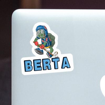 Berta Sticker Hockey Player Image