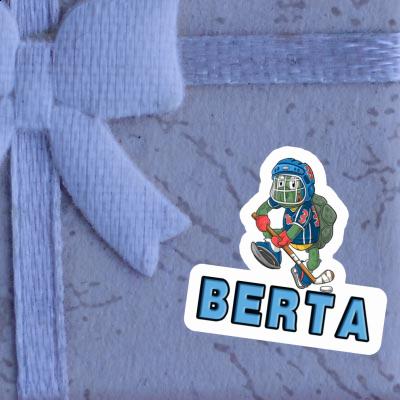 Berta Sticker Hockey Player Gift package Image