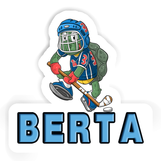 Berta Sticker Hockey Player Gift package Image