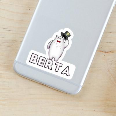 Berta Sticker Icebear Notebook Image