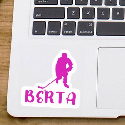 Berta Sticker Hockey Player Gift package Image