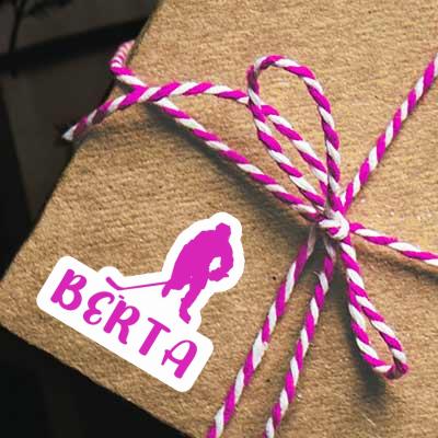 Berta Aufkleber Eishockeyspielerin Gift package Image