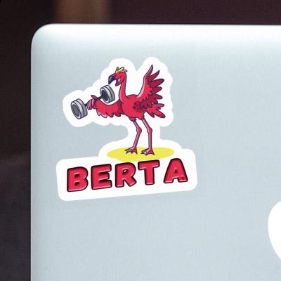 Sticker Weight Lifter Berta Gift package Image