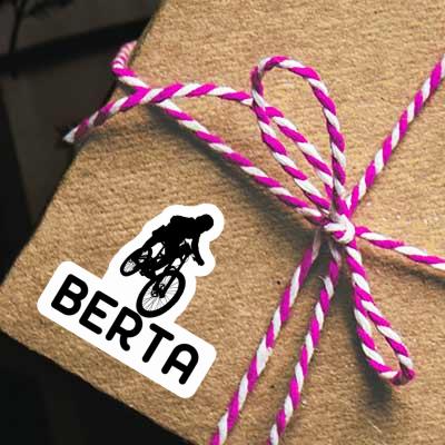 Berta Sticker Freeride Biker Notebook Image