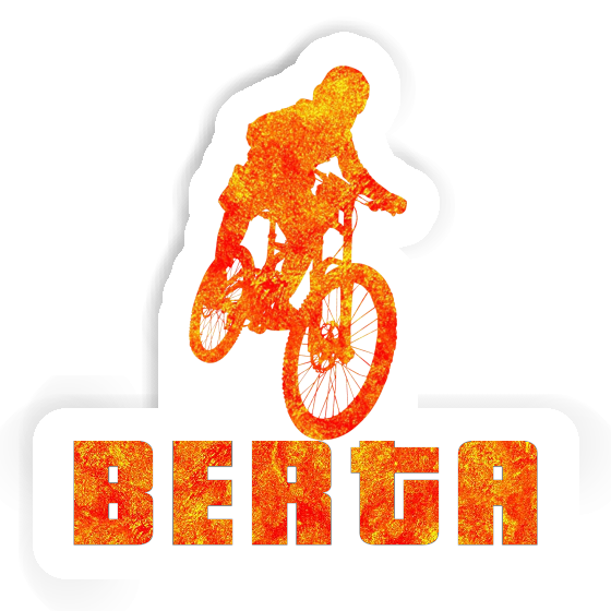 Freeride Biker Sticker Berta Image