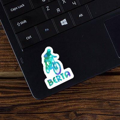 Sticker Freeride Biker Berta Laptop Image