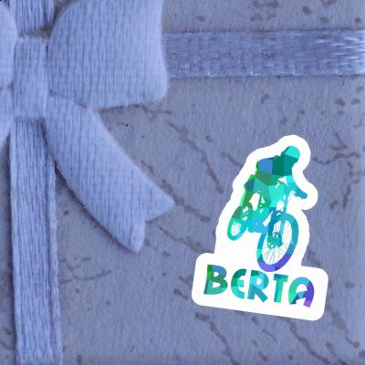 Sticker Freeride Biker Berta Image