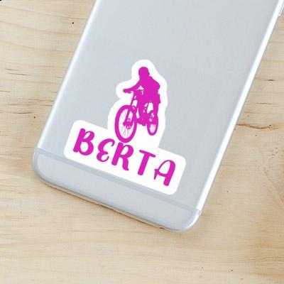 Sticker Berta Freeride Biker Laptop Image