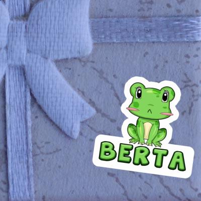 Frosch Aufkleber Berta Gift package Image